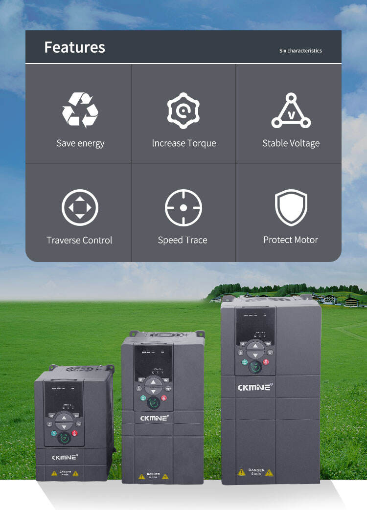 CKMINE China Factory Wholesale 2.2kW Low 50 to 60 hz Variable Frequency Drive vfd Motor Converter Inverter manufacture
