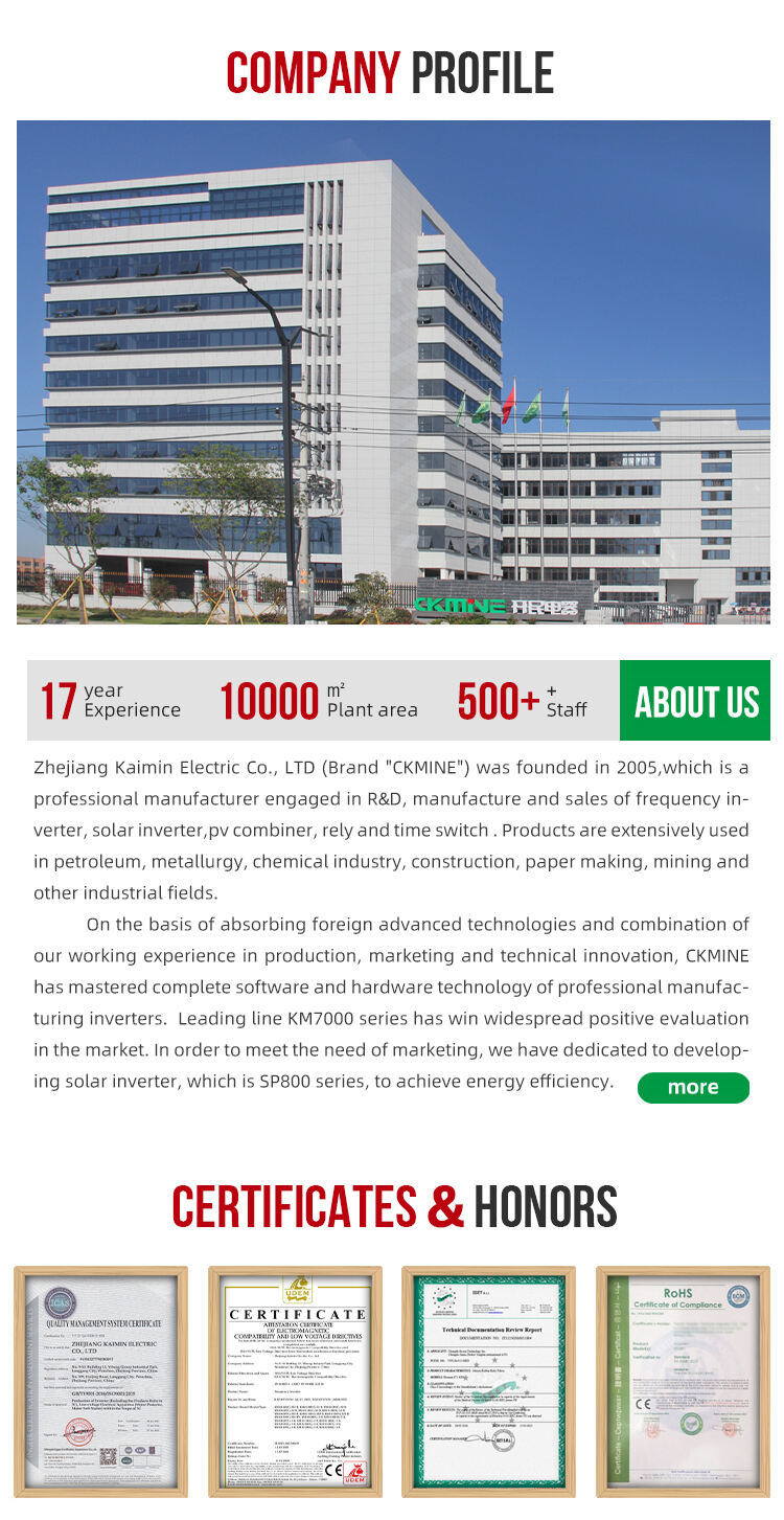 CKMINE China Factory Wholesale 2.2kW Low 50 to 60 hz Variable Frequency Drive vfd Motor Converter Inverter details