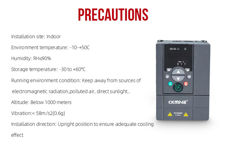 CKMINE China Factory Wholesale 2.2kW Low 50 to 60 hz Variable Frequency Drive vfd Motor Converter Inverter factory