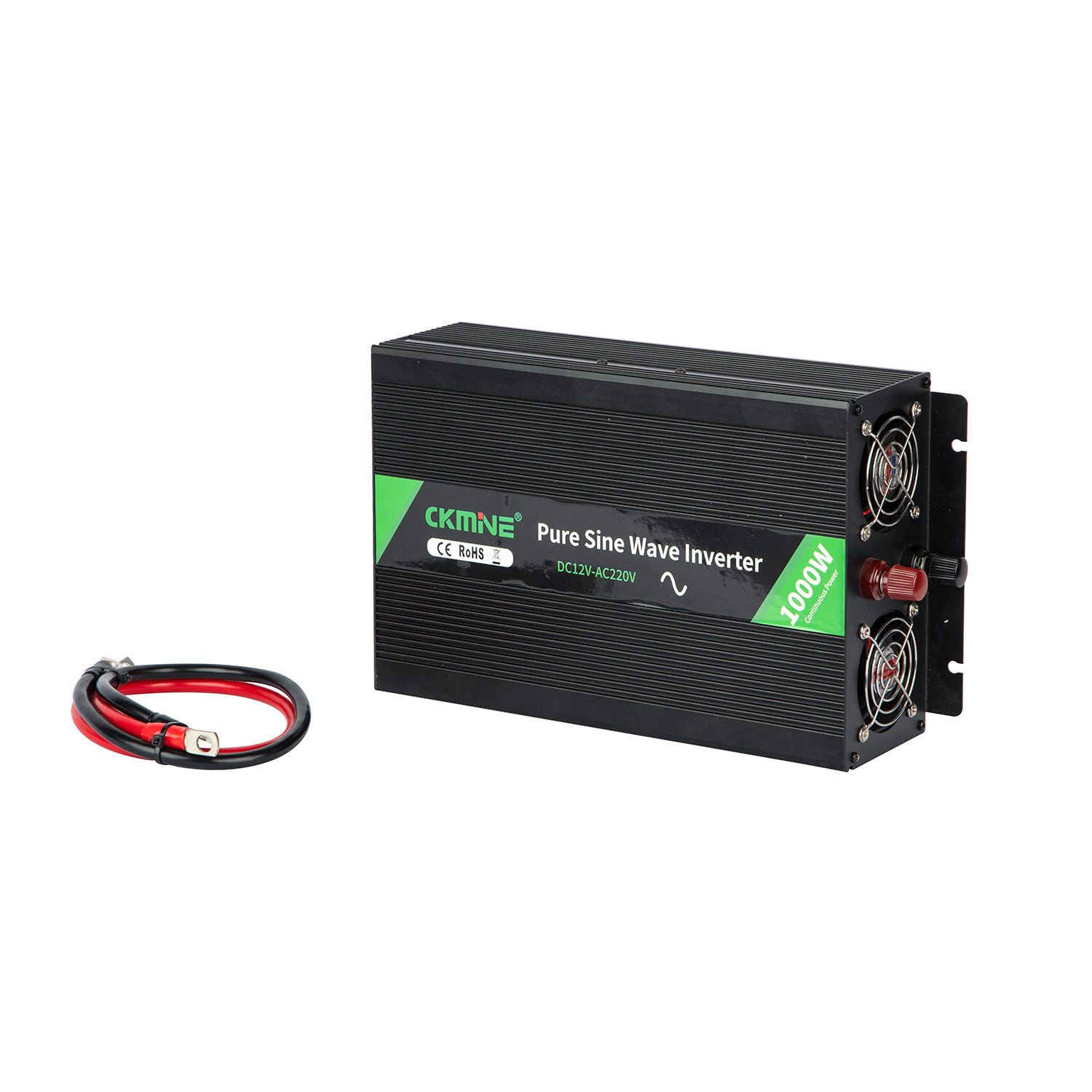 CKMINE Inverter DC 12V 24V 48V to AC 220V 230V 240V 120V 110V 100V 1000W Pure Sine Wave Power Transformer Voltage Converter