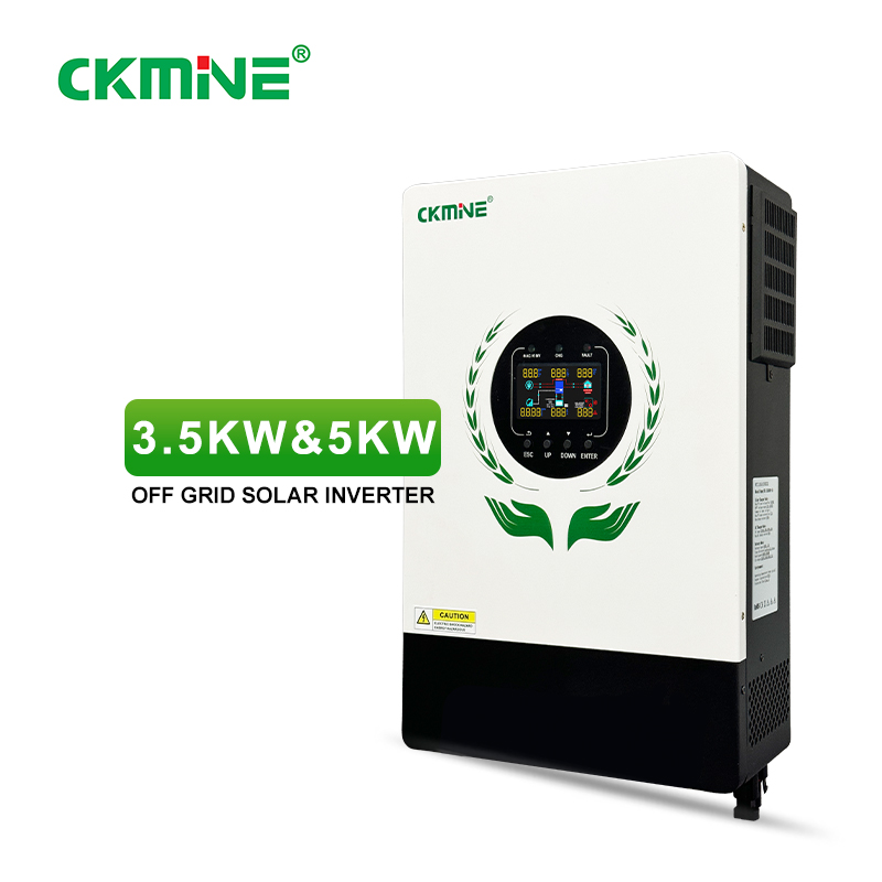 CKMINE OEM ODM 3.5KW 5KW Single Phase Off Grid Solar Inverter 220VAC 230V MPPT Charge Controller 50HZ 60HZ Parallel for Home