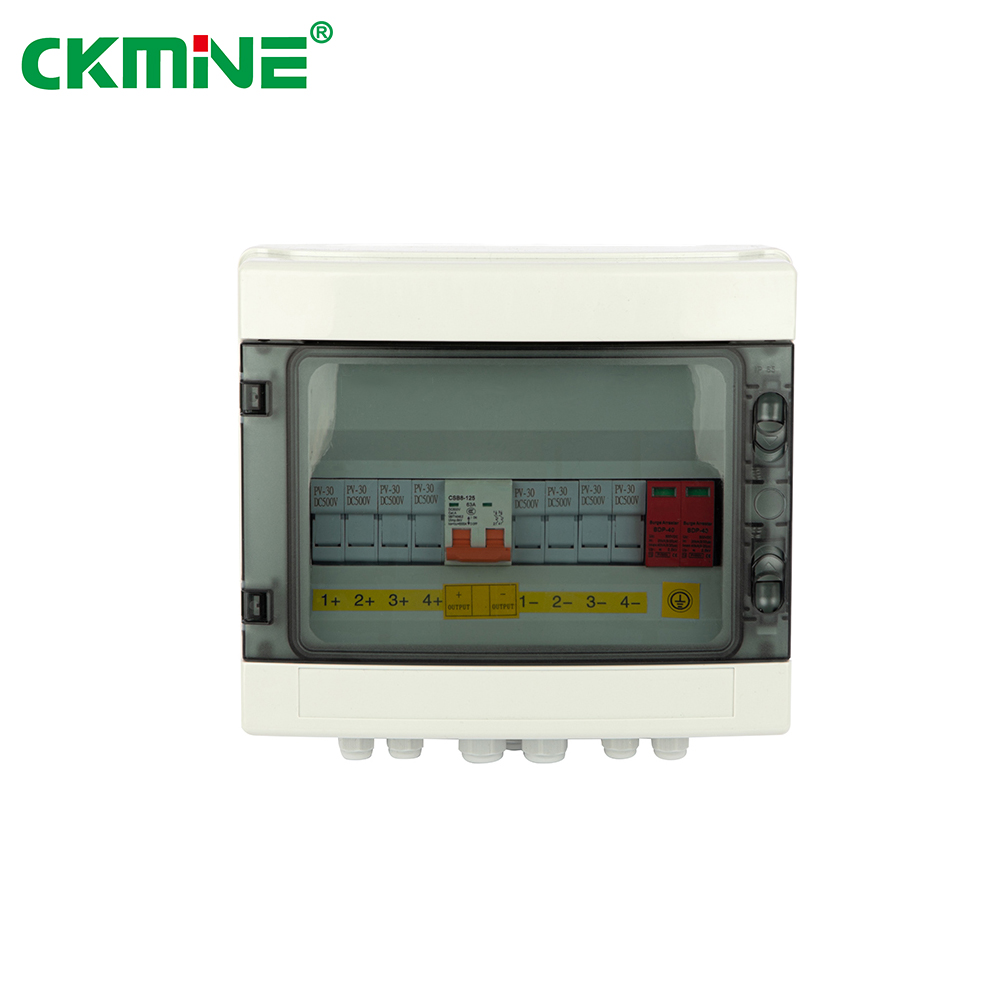 KAIMIN Wholesale Manufacturer New Arrival 3 String In 1 Output Waterproof DC PV Combiner Box for Solar Panel manufacture