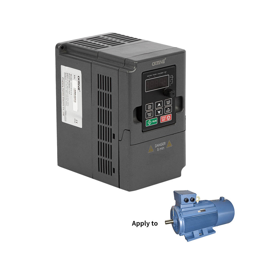 CKMINE Pretium Infimum 1.5kW 2HP Motor AC Variabilis Frequens Impulsus Singulari ad Tres Phases 220V VFD Inversor variatores frequentialis