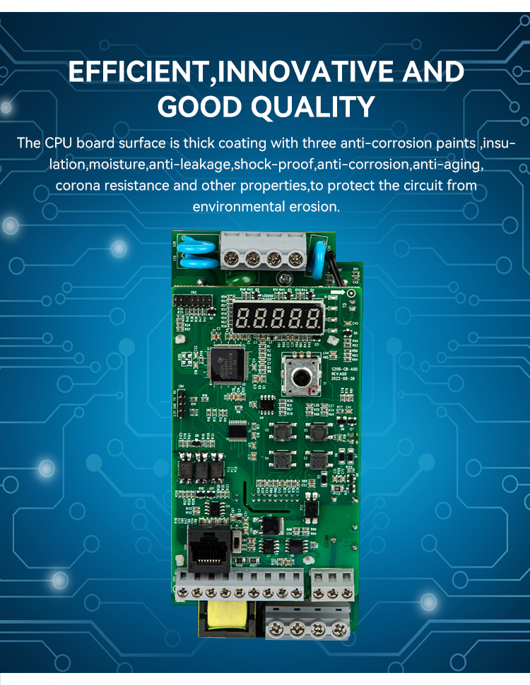 CKMINE 0.75kw 220V Knob Variable Frequency Speed Drive 3 Phase AC VFD Inverter variadores de frecuencia for 1HP Motor factory