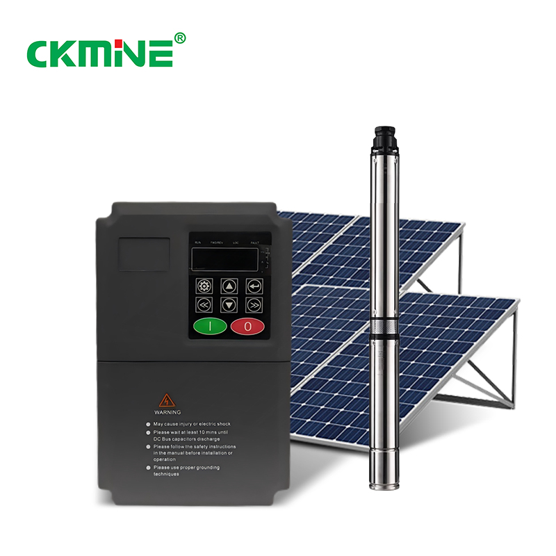 CKMINE 2.2kW MPPT 600hz Off Grid Solar Pump Frequency Inverter Single 3 Phase 220V 380V DC to AC Farm Irrigation Systems VFD