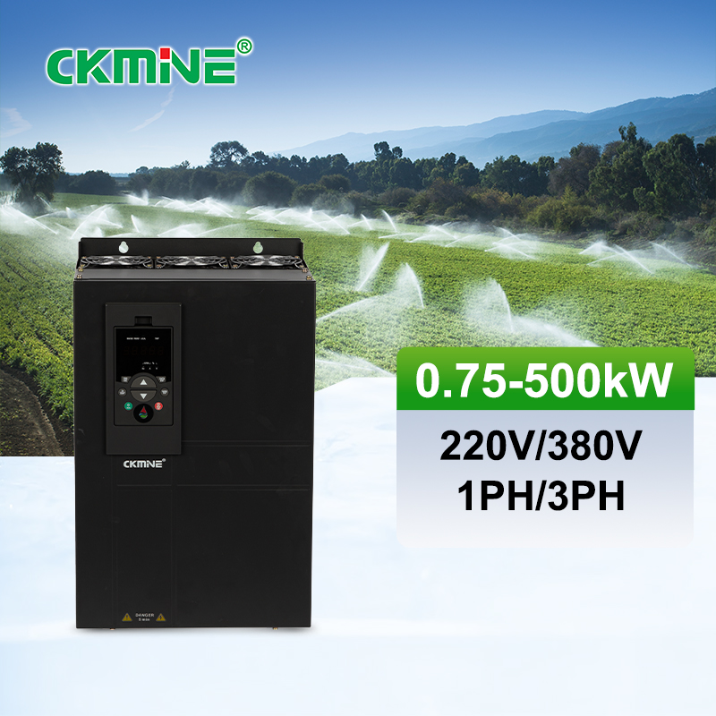 CKMINE 380V 45kW ad 55kW Three Phase Speed Controller VFD Frequency Drive Solar Water Pump Inverter cum MPPT
