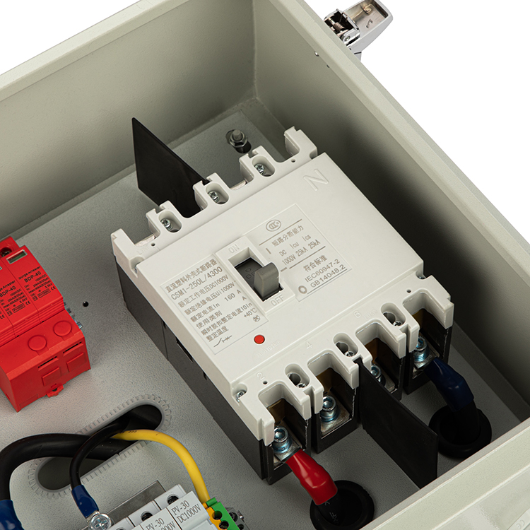 CKMINE Combiner box IP65 waterproof ABS/PC plastic PV Combiner Box for solar System manufacture