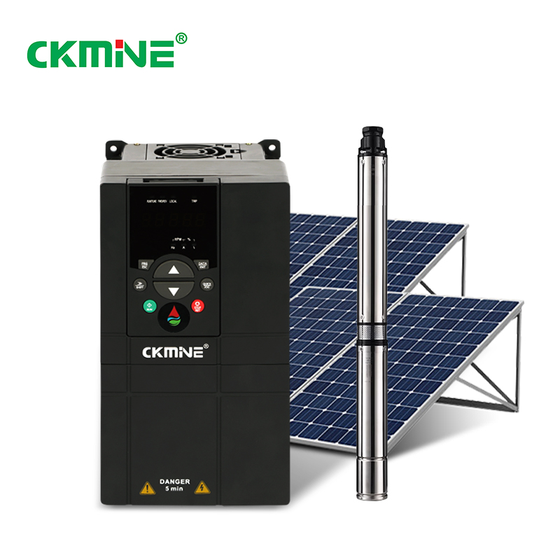CKMINE 15 کیلووات 380 ولت اینورتر پمپ آب سه فاز خورشیدی بازده بالا اینورتر فرکانس برای سیستم‌های پمپ خورشیدی