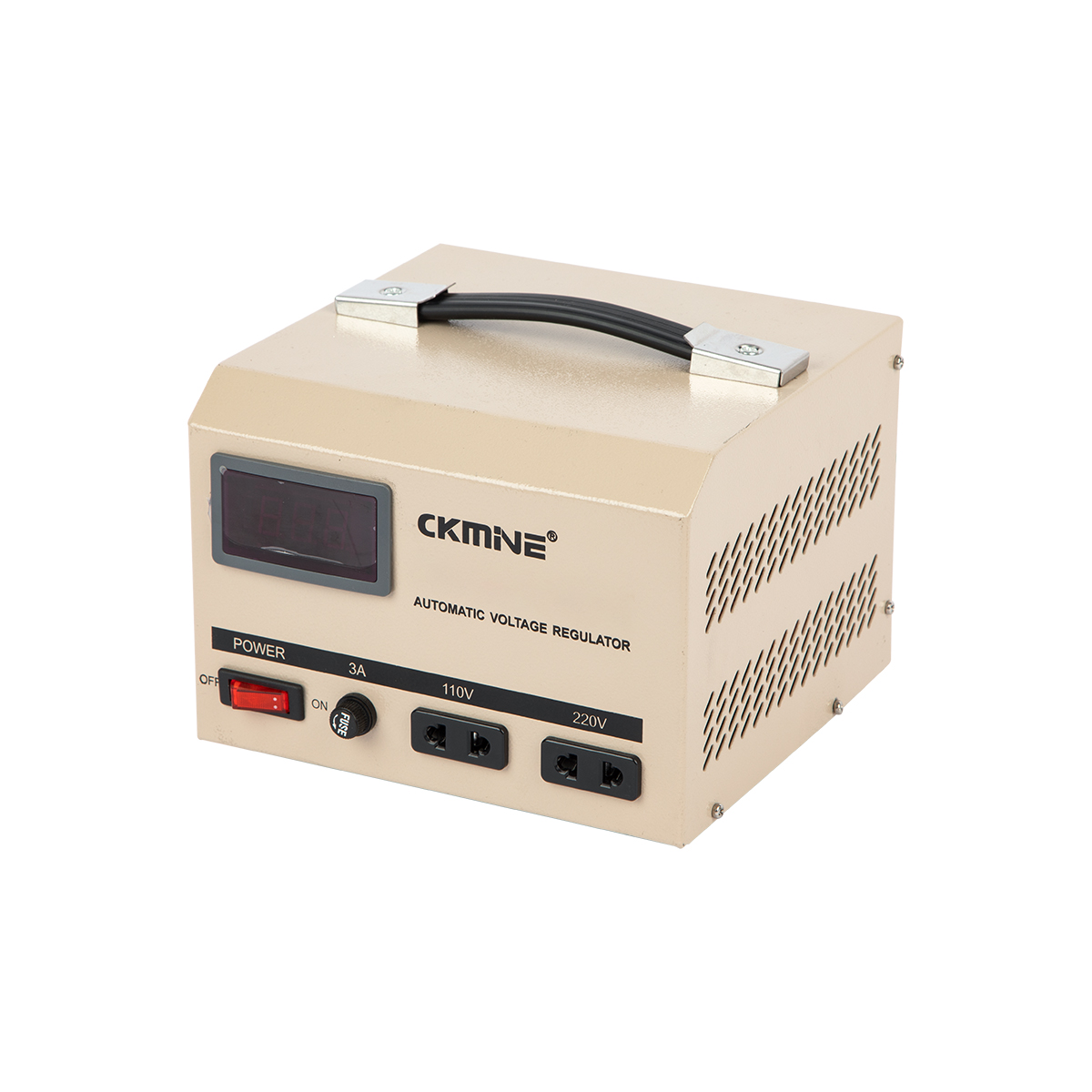CKMINE 1500w 1.5kva Auto Recognition Voltage Transformer Converter Regulator 150-250V 1 Phase Stabilizer pro Export