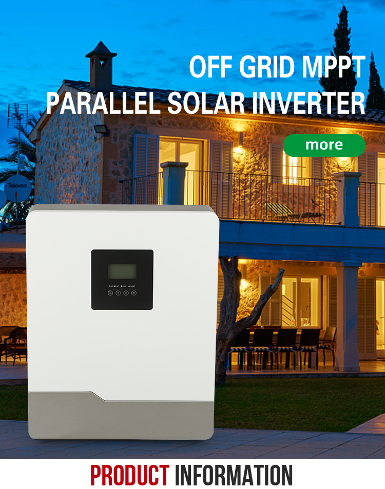 CKMINE High Performance 3kW 3000W 3KVA 24V On Off Grid All in One Solar Hybrid Inverter UPS for Home Energy System manufacture