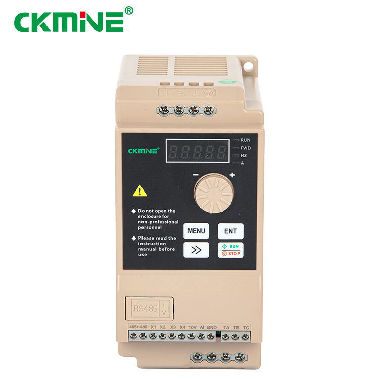 CKMINE 1.5kw Nodus Variabilis Frequens 380V 3 Phasus AC VFD Inverter variatores frequentiae pro Motore 2HP