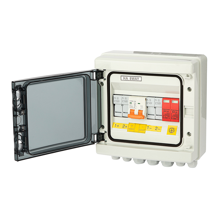 CKMINE Good Quality Wholesale ABS PV Combiner Box Dc 2 String for Solar Panel Inverter supplier