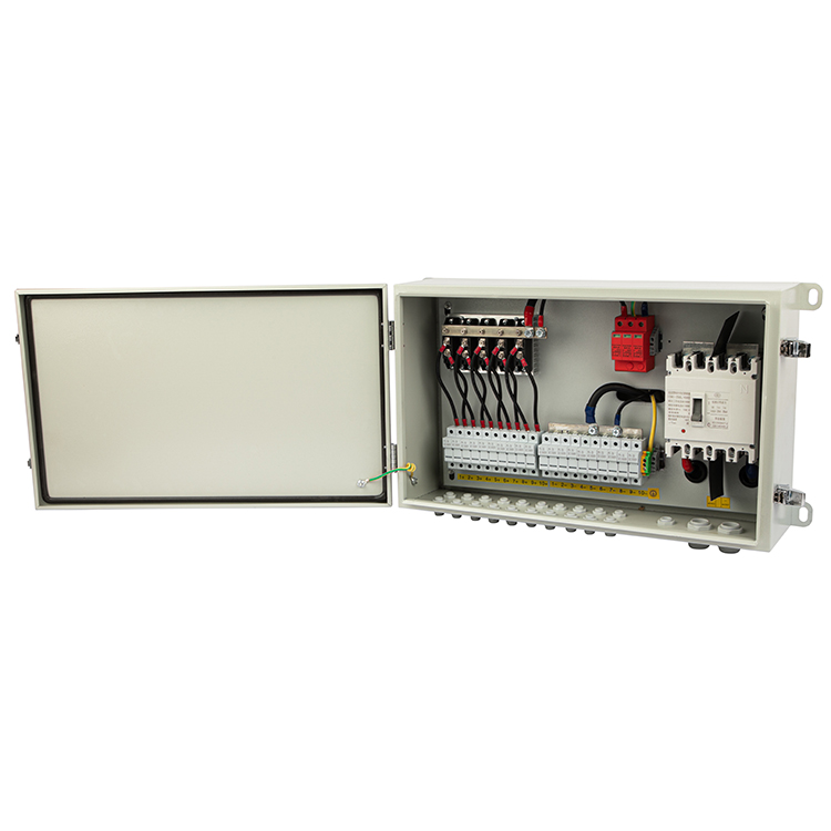 CKMINE Combiner box IP65 IMPERVIUS ABS/PC plastic PV Combiner Box pro Systemate Solari