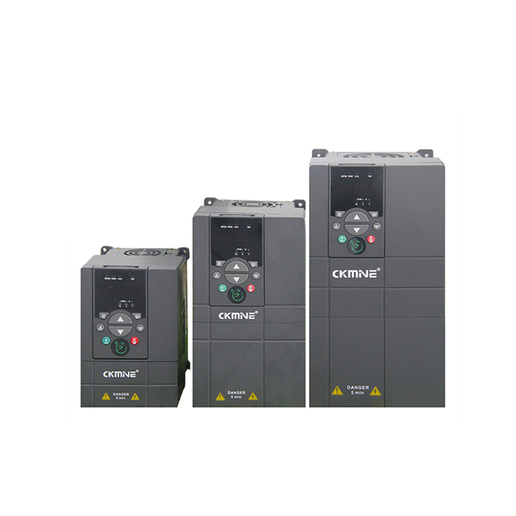 CKMINE 0.75kW Inverter Frequentiae 380V AC Motor Rationis Frequentiae Variabilis Tres Fases VFD 50HZ 60HZ VSD