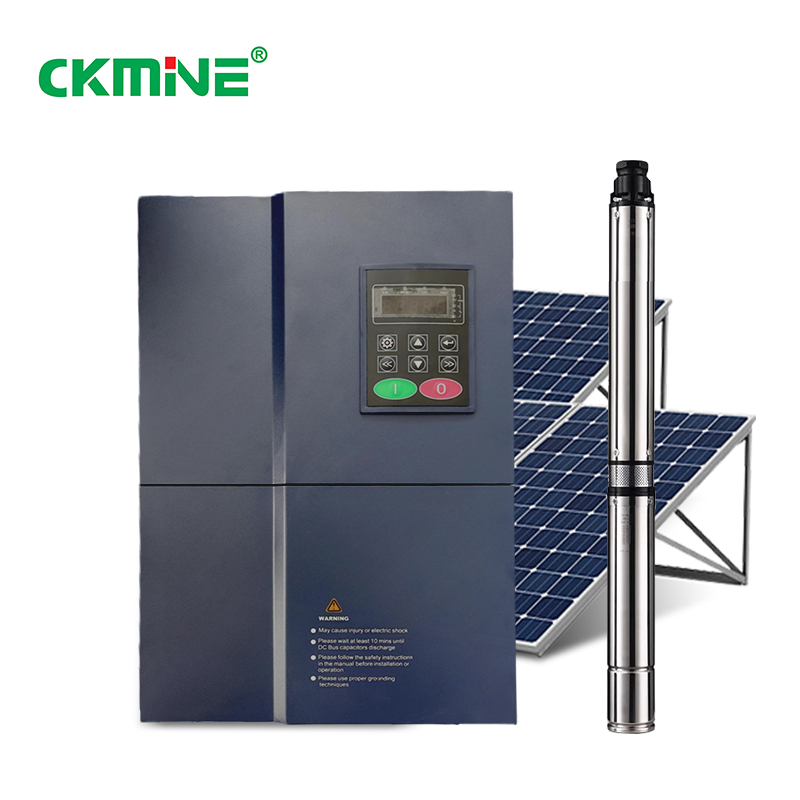 CKMINE Hot Sale 37kW 600Hz Off Grid Napenergia Szivattyú Frekvenciaváltó 380V DC-AC 50LE Mélykúti Vízszivattyúzás Búvárszivattyú