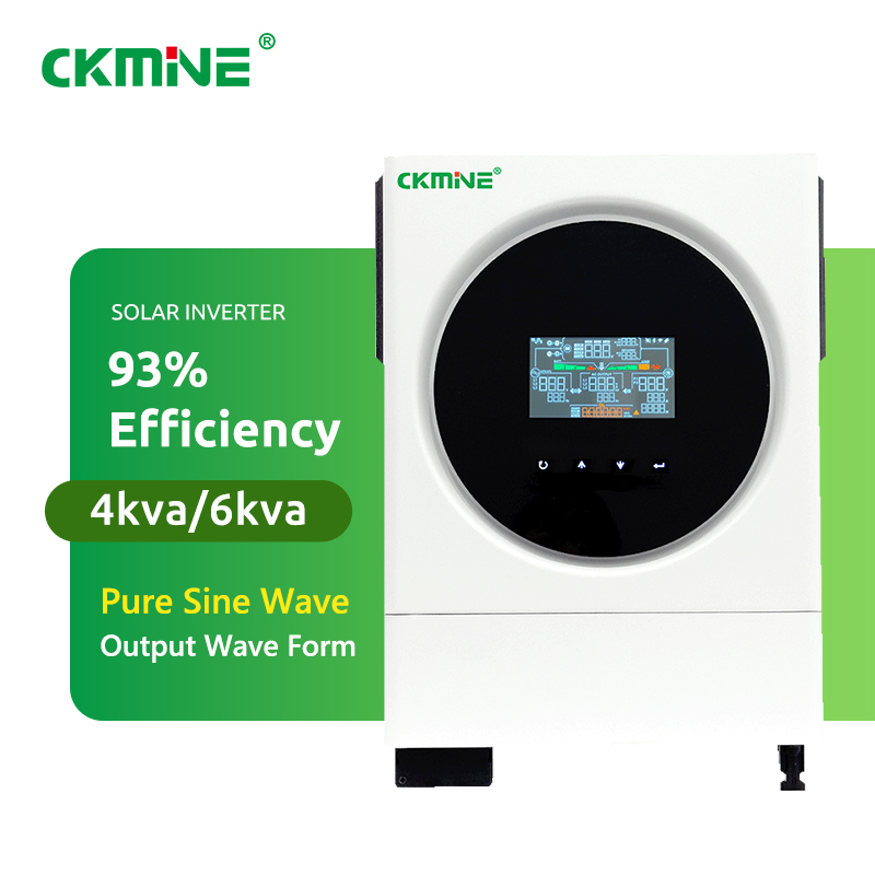 Inverter Solaris Altae Frequentiae 4KW 6KW Extra Rete Dualis Productio Mppt Inverteres Electrici pro Domu