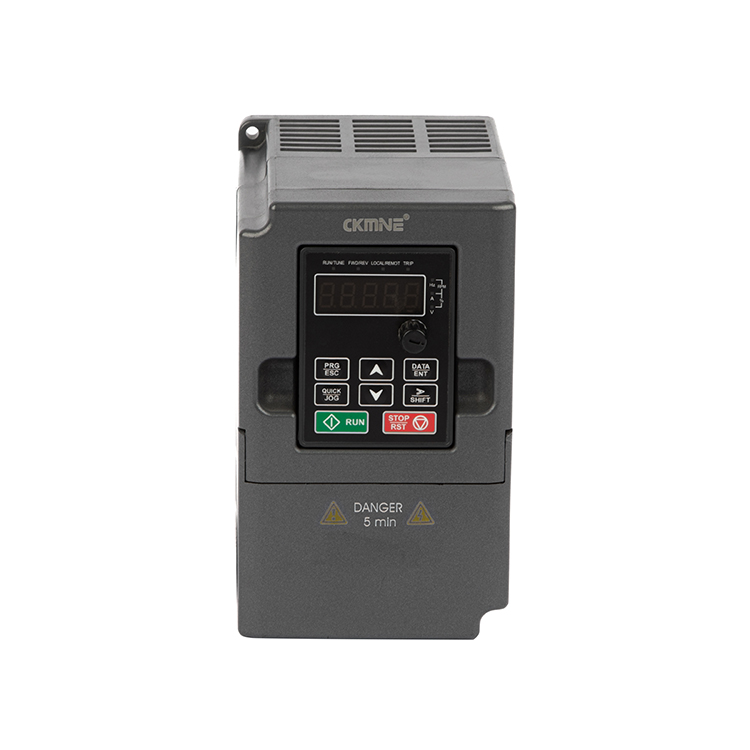 CKMINE Good Price Multifunctional 2.2kW 2kW 220V Single Phase to 380V 3 Phase VFD Mini Size Low Volt Frequency Inverter details