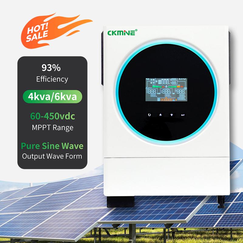 4KW 6KW Mppt Dual Output Maximum Pv Input Current 27A off Grid Solar Inverter