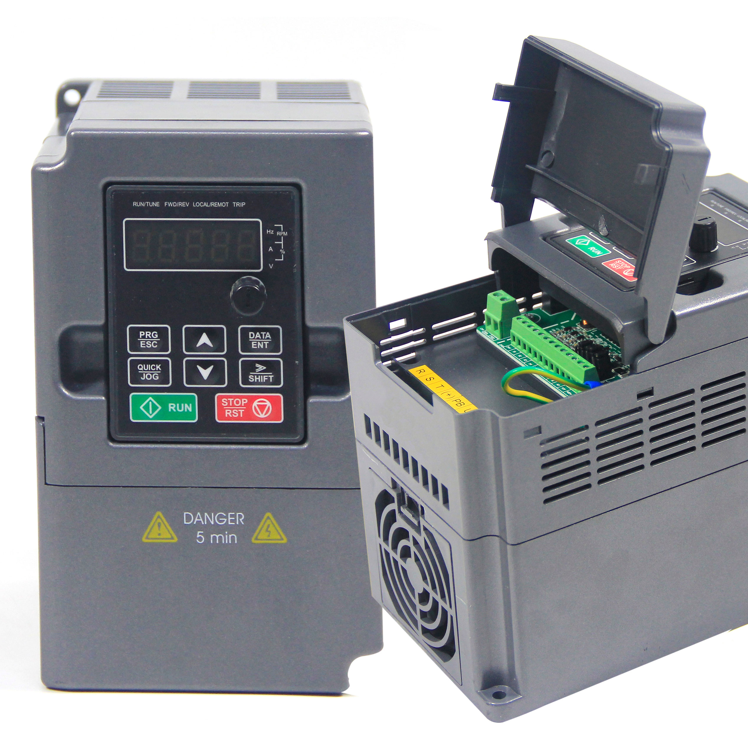 CKMINE KM10-0R7G-2 AC Motor Frequency Inverter Tres Phase 220V 0.75kW 1HP VFD Coegi Volo Converter 50hz ad 60hz pro Machina