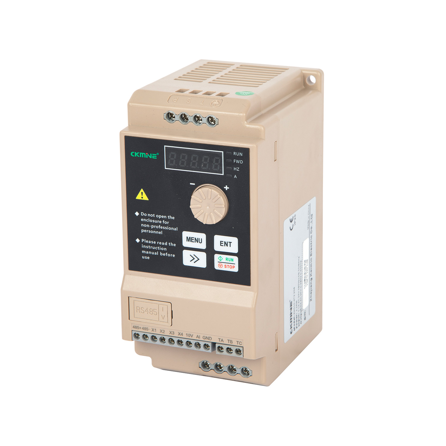 CKMINE KM510 Mini VFD 1.5kW 380V 3 Phase AC Variabilis Freqventia Drive 2HP Motor Inverter Factoria Machina Conveyor Controller