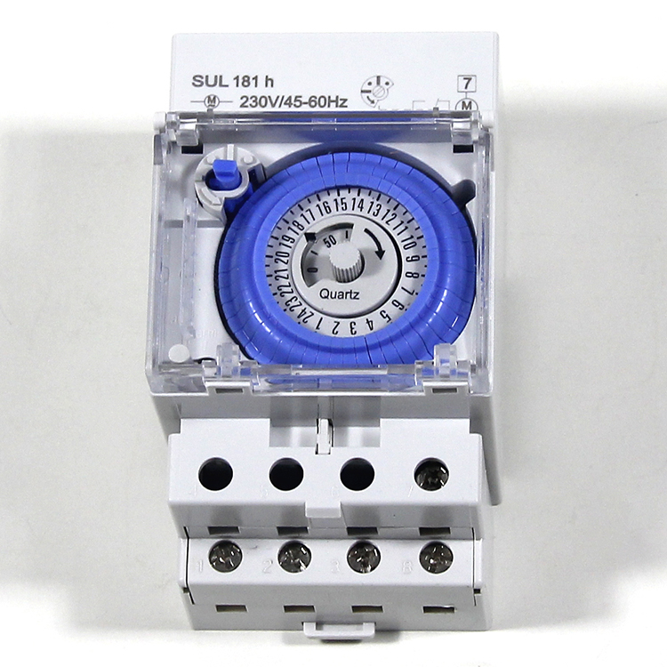 CKMINE SUL181H Ventus Sale DIN Clava 50-60Hz 230-240VAC 110VAC Max Sumptus 2.5va 24 Horae Mechanica Temporis Tempus commutator