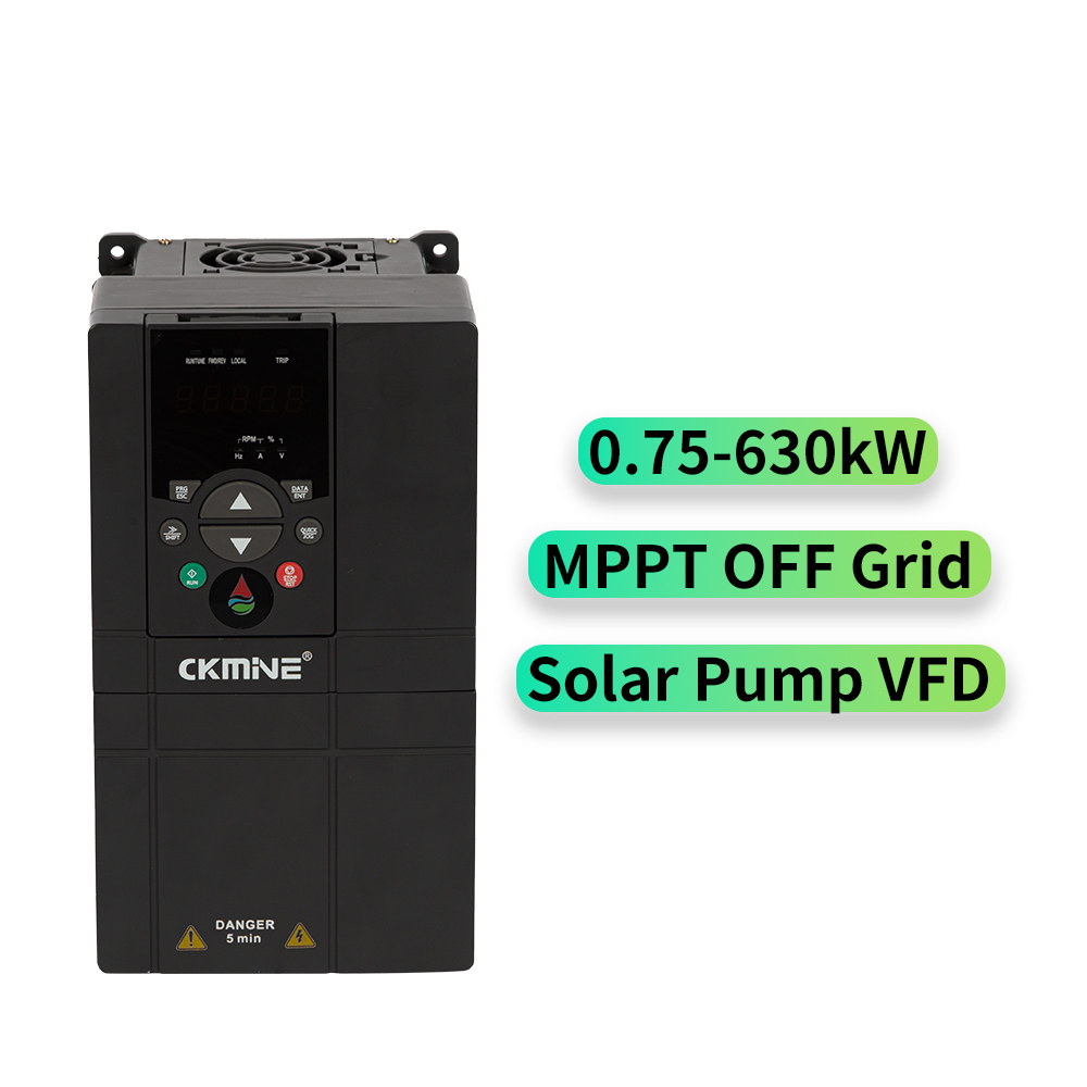 CKMINE Solaris Pompa Inversor Voltus Frequens Conversor 3 Phasus 220V 380V 50hz 110v 60hz conversor DC Pompa 1500W 2HP pro Motore