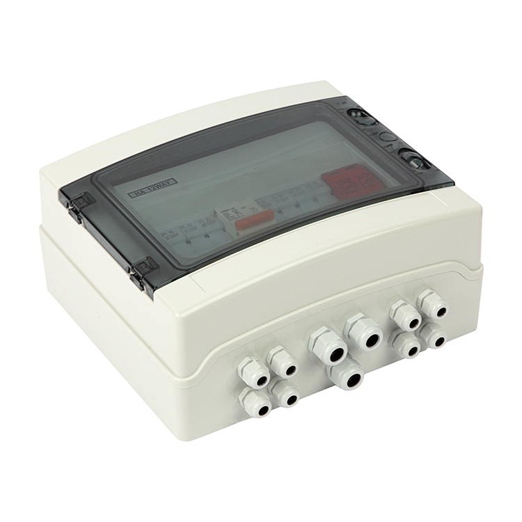 CKMINE Hot Sale ABS Photovoltaic Combiner Box Dc Combination Box with 4 String for solar panel details