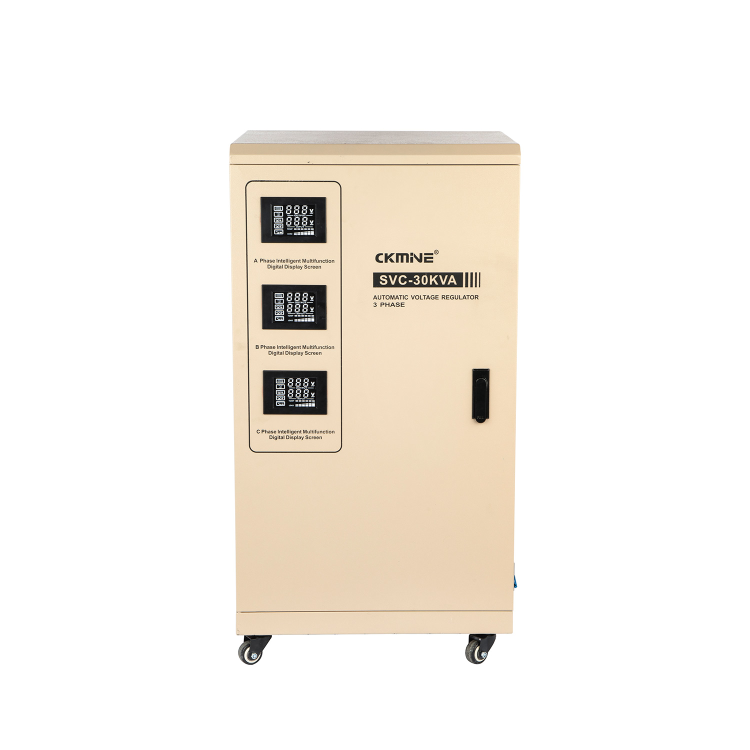 CKMINE AVR Servo Motor 30KVA 20kva 10kva AC 3 Phasus 380V Automaticus Alternator Voltatilis Regulator Stabilizator Transformator