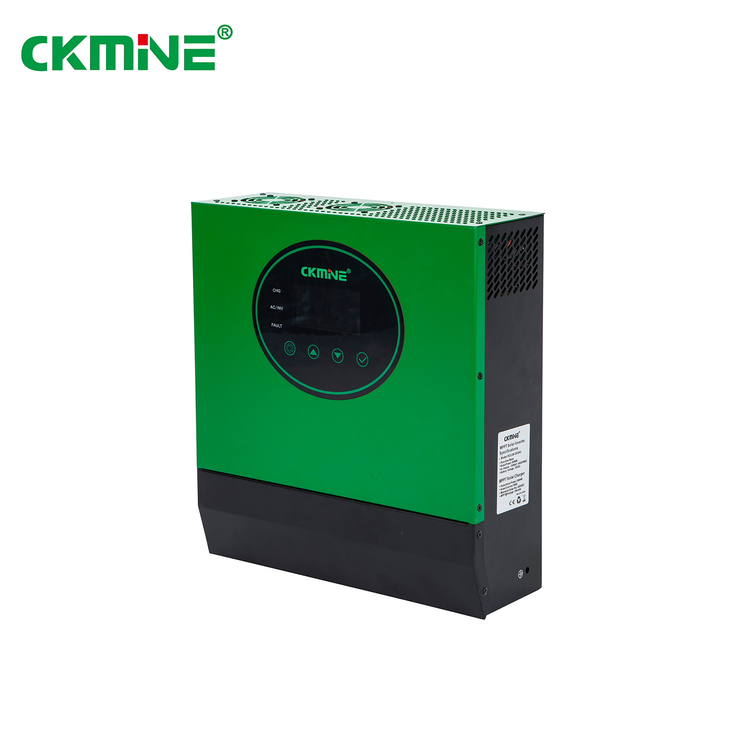 CKMINE 5.5kw 5.5kva 5 kw Alta Efficiantia 230VAC MPPT Off Grid Solaris Potentia Hybridus Inversor Unicus Phasis 48VDC 220V UPS pro Domum